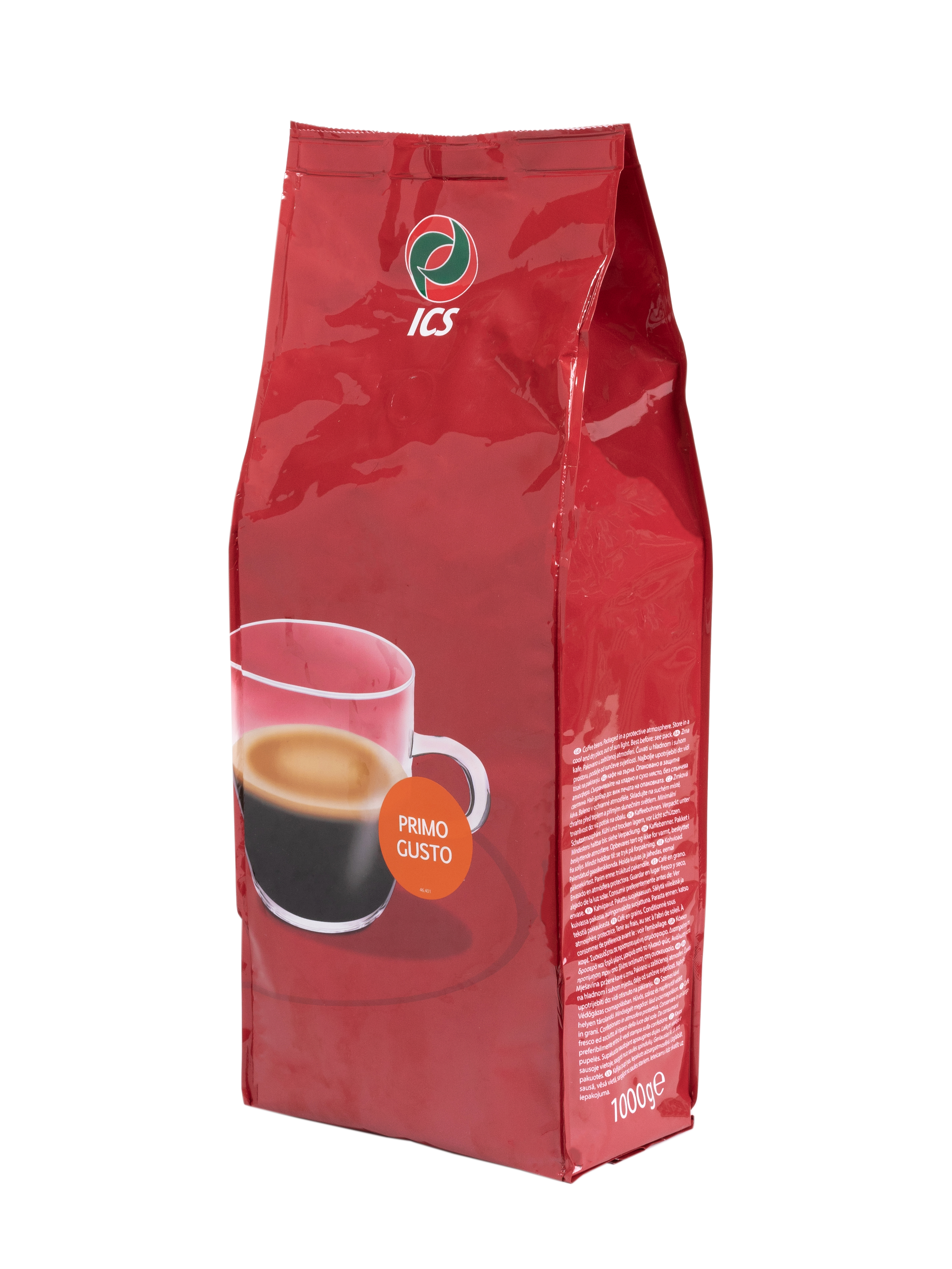 картинка Кофе в зернах ICS  "PRIMO GUSTO" (A-40) 1 кг TO Кр-5/5 