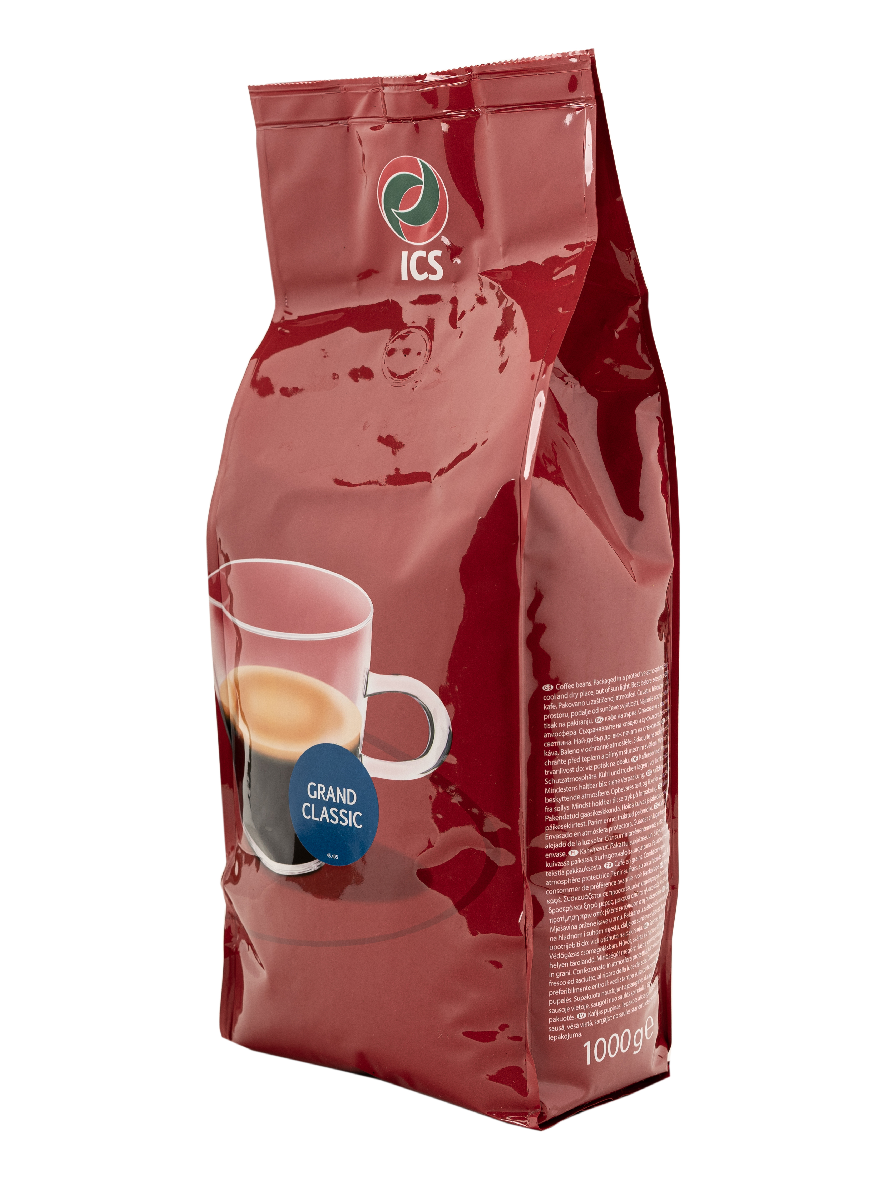 картинка Кофе в зернах ICS "GRAND CLASSIC"(GRANDE BUDJET) (A-10) 1 кг TO Кр-5/5  