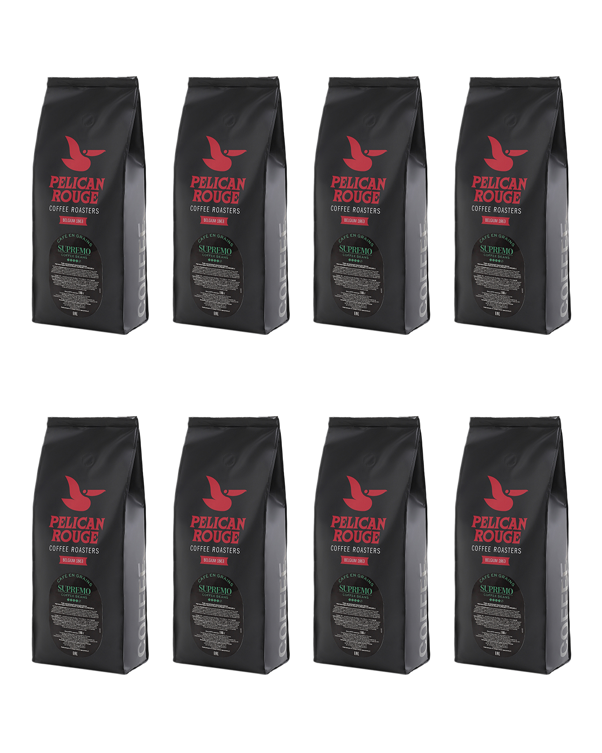 картинка Кофе в зернах PELICAN ROUGE "SUPREMO" (A-75) 1 кг по 8 шт картинка Кофе в зернах PELICAN ROUGE "SUPREMO" (A-75) 1 кг по 8 шт