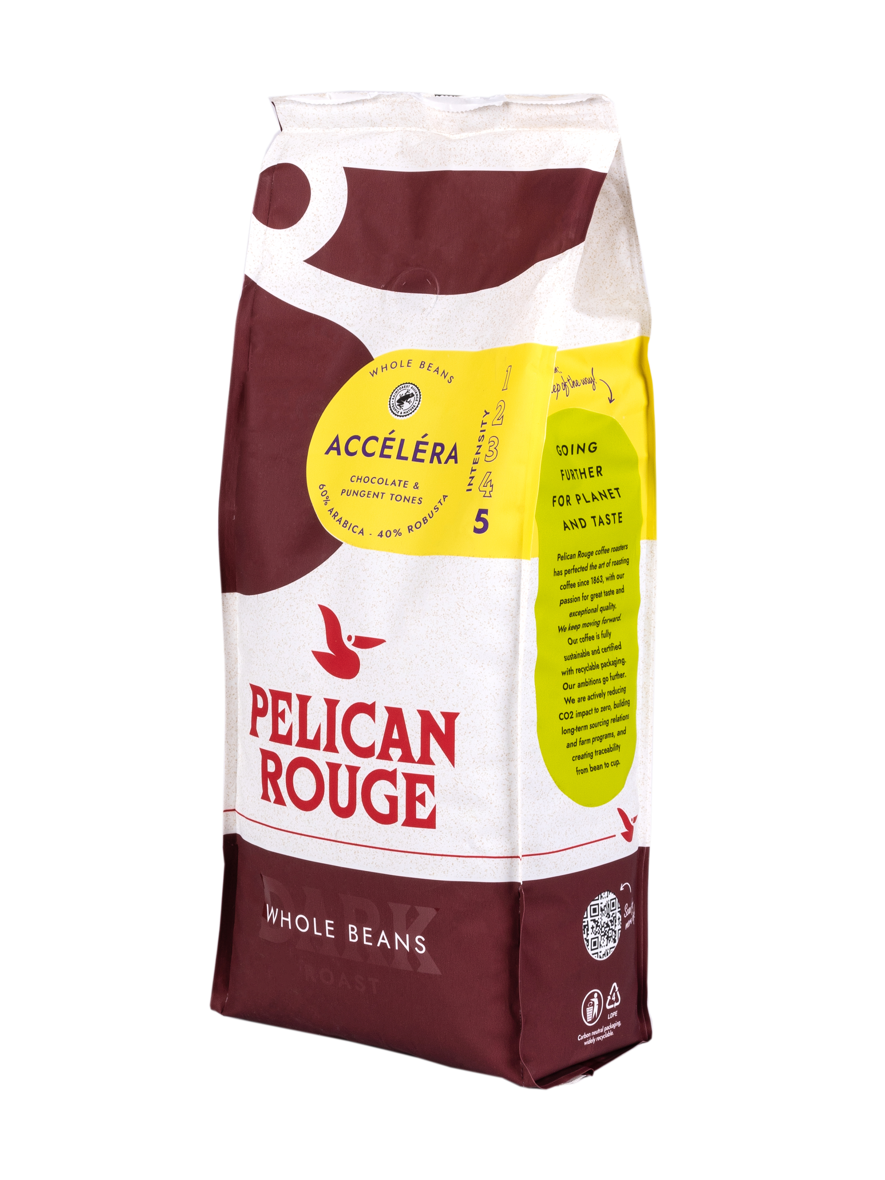 Кофе в зёрнах PELICAN ROUGE "ACCELERA" (А-60) 1 кг