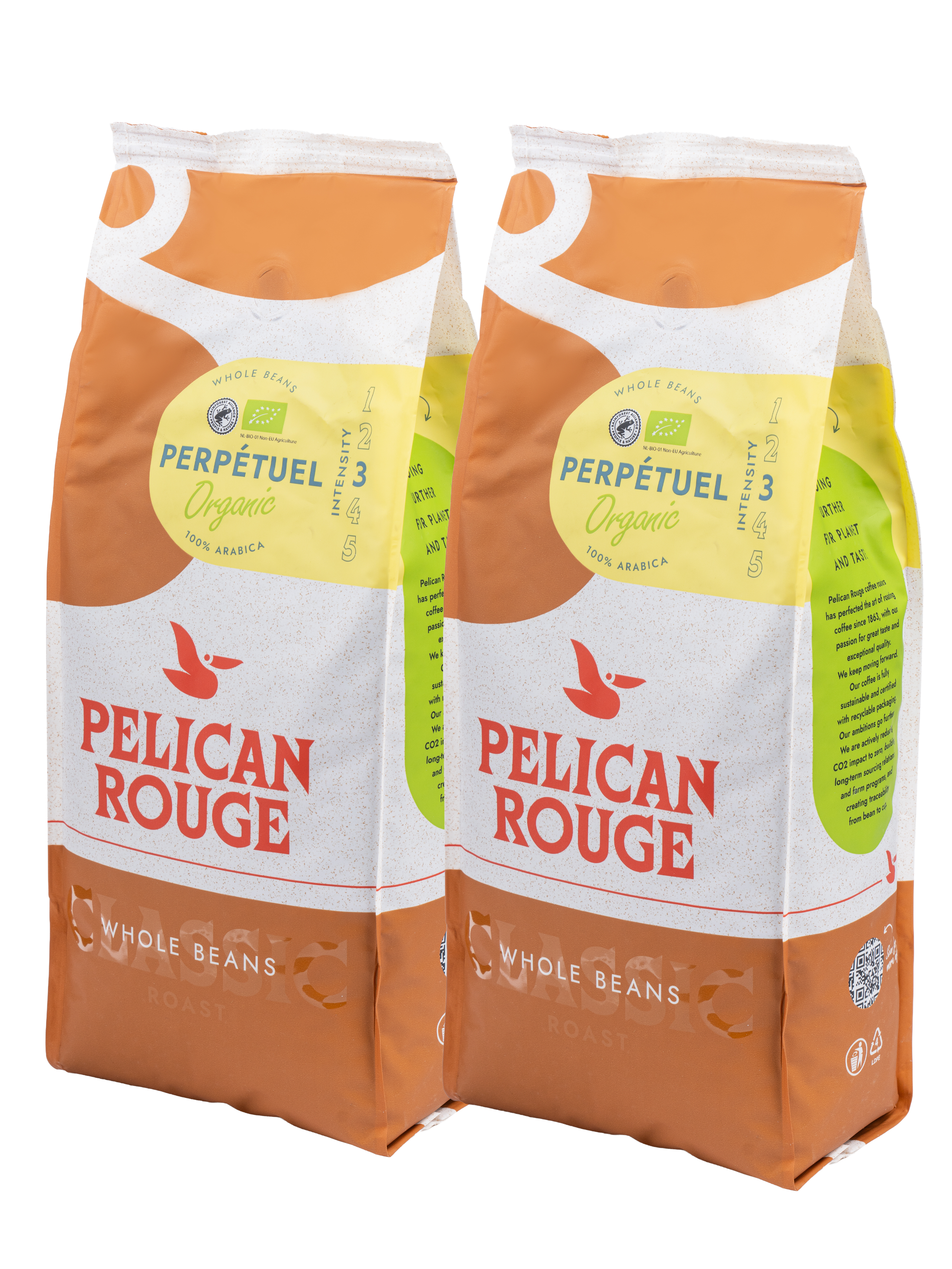 Кофе в зёрнах PELICAN ROUGE "PERPETUEL" (А-100) набор из 2 шт по 1 кг
