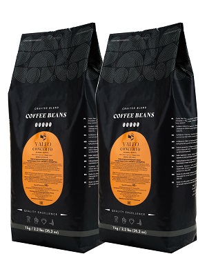 картинка Кофе в зернах VALEO "CONCERTO" (A-30) 1000 г по 2 шт. картинка Кофе в зернах VALEO "CONCERTO" (A-30) 1000 г по 2 шт.