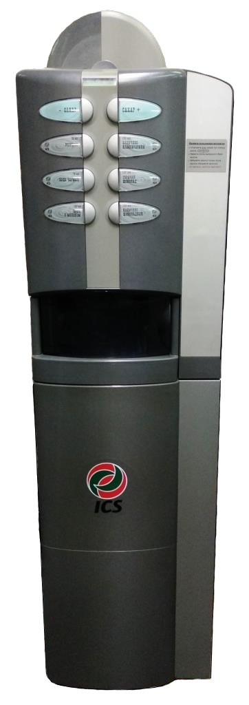Кофейный автомат Necta Colibri ES 4 (зерновой кофе+3 растворимых) серый