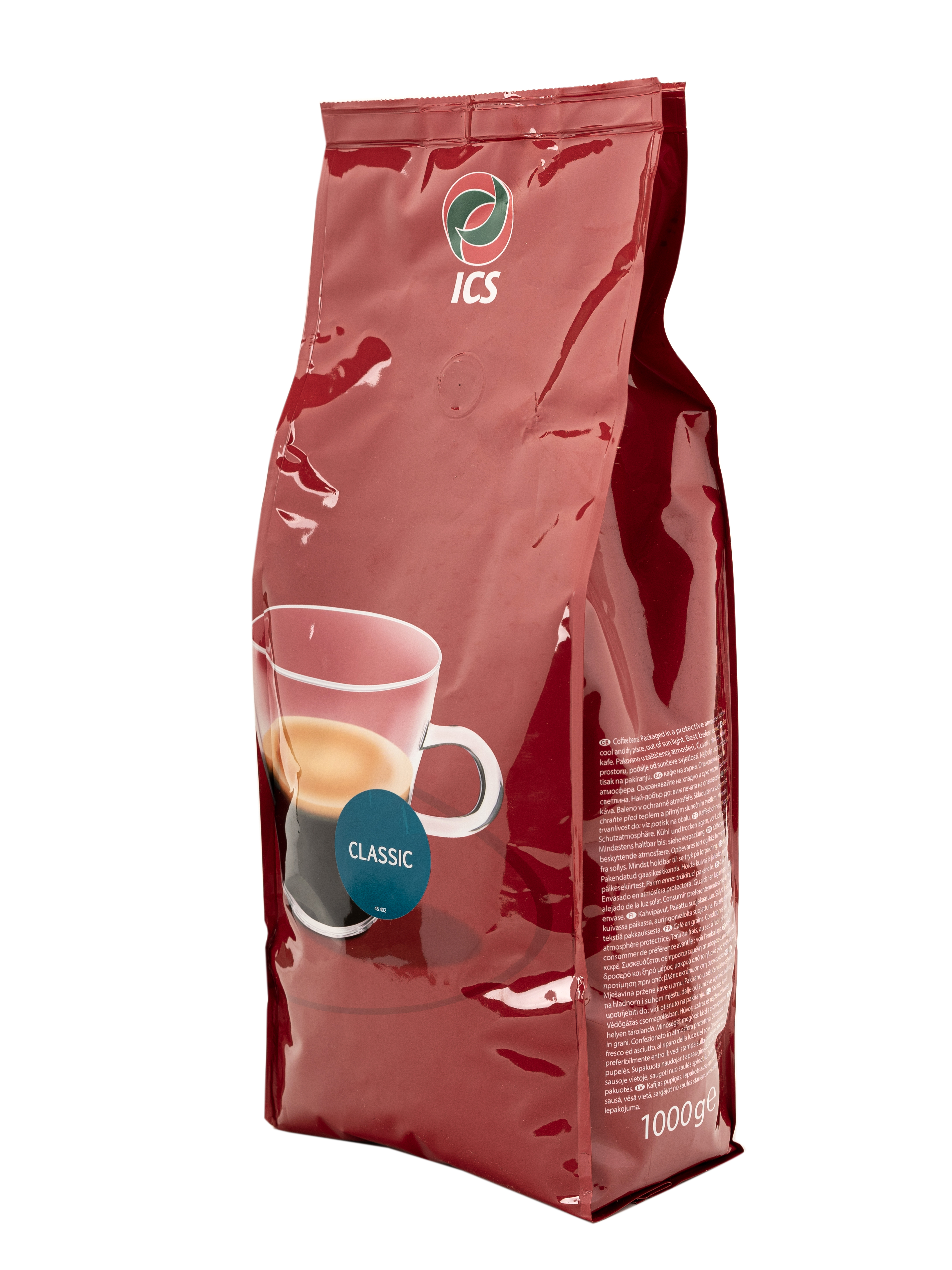 картинка Кофе в зернах ICS "CLASSIC"(BUDJET) (R-100) 1 кг TO Кр-5/5 картинка Кофе в зернах ICS "CLASSIC"(BUDJET) (R-100) 1 кг TO Кр-5/5