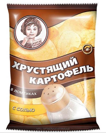 картинка "Хрустящий картофель" - соль 40 г х 30 шт. картинка "Хрустящий картофель" - соль 40 г х 30 шт.