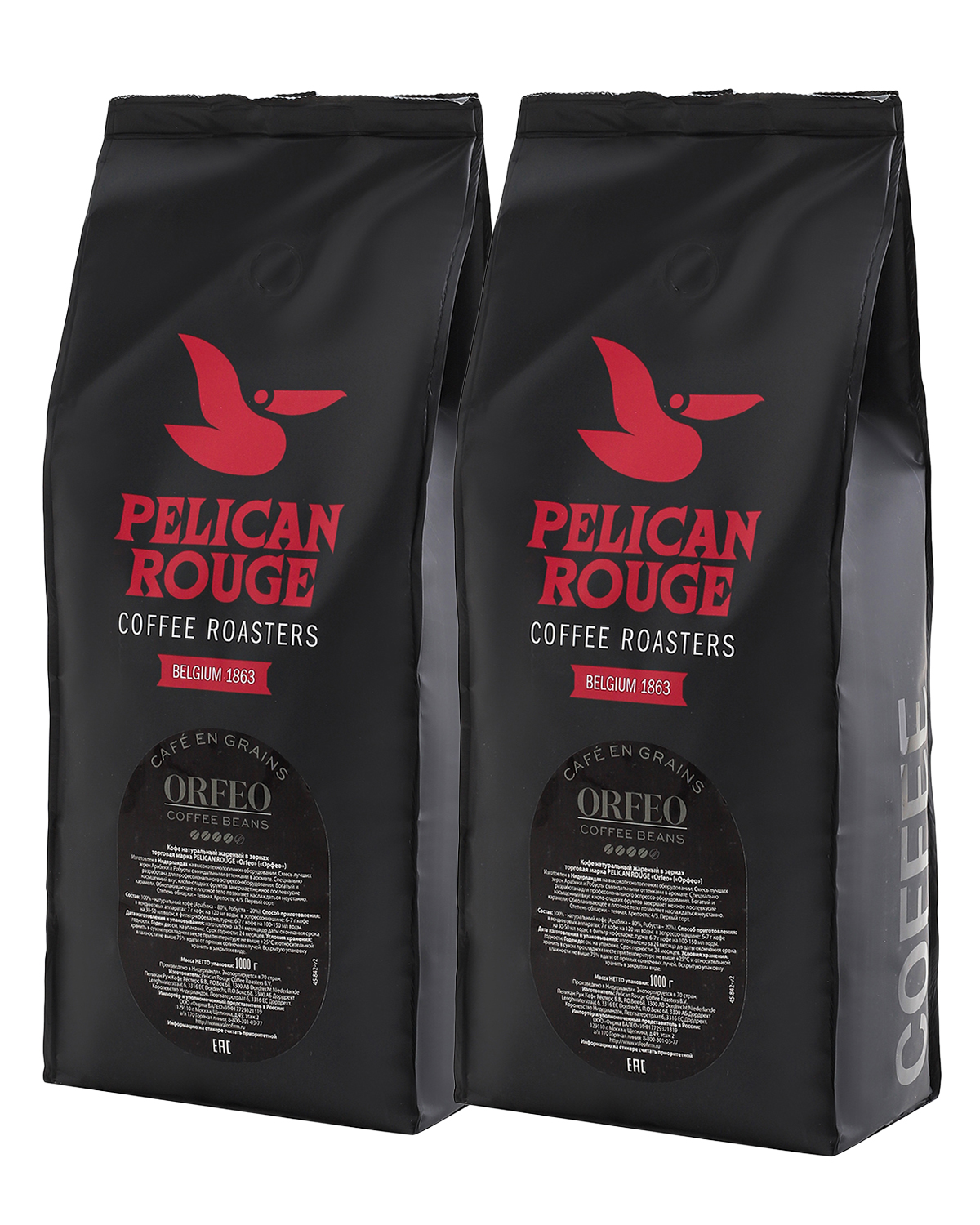 картинка Кофе в зернах PELICAN ROUGE "ORFEO" (A-80) 1000 г по 2 шт картинка Кофе в зернах PELICAN ROUGE "ORFEO" (A-80) 1000 г по 2 шт