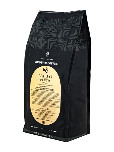 картинка Кофе молотый VALEO "PLUTO" (R-100) TO 500 г Кр-5/5 картинка Кофе молотый VALEO "PLUTO" (R-100) TO 500 г Кр-5/5