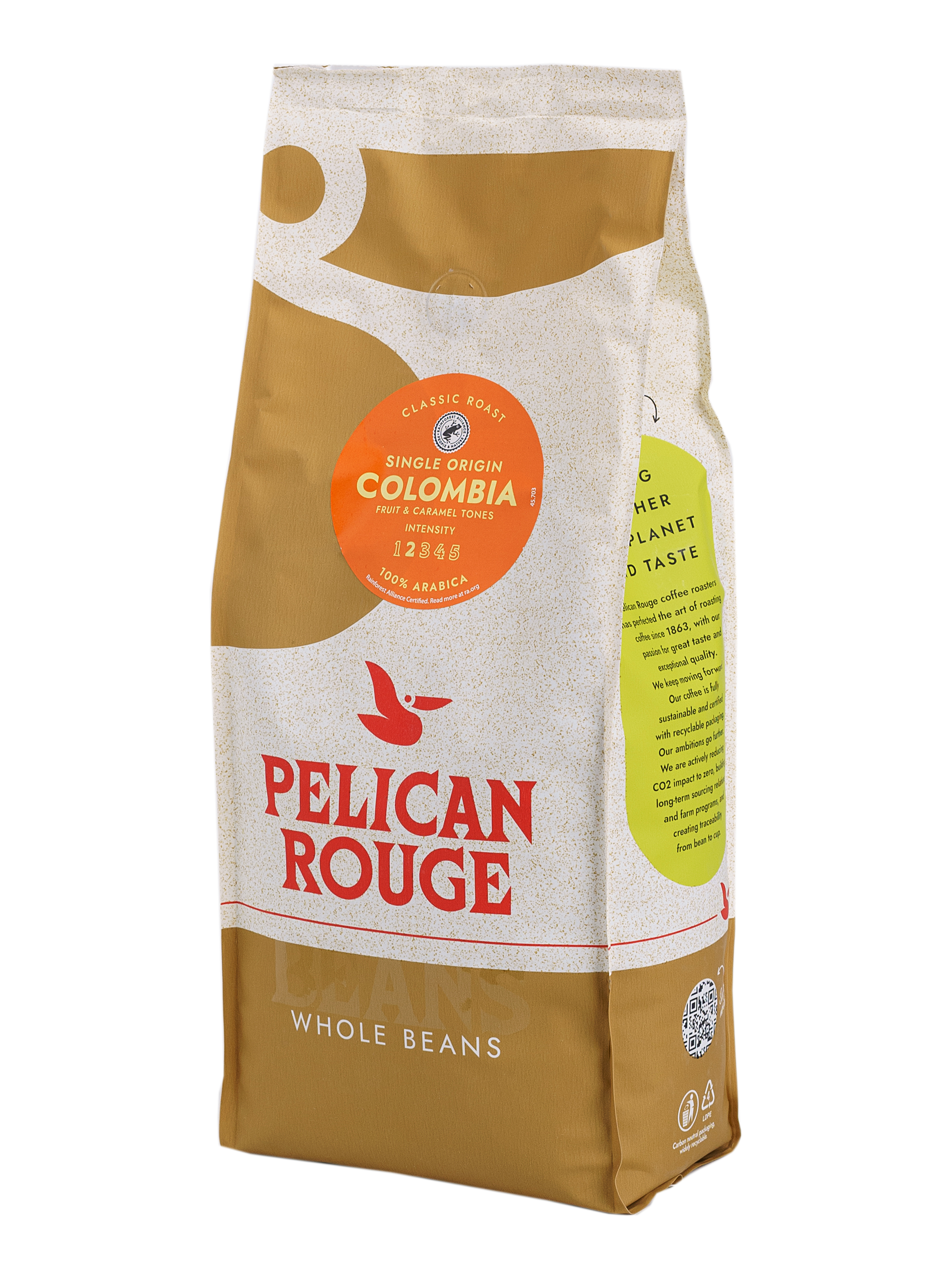Кофе в зёрнах PELICAN ROUGE "COLOMBIA" (А-100) 1кг