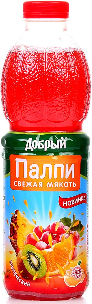 картинка Сок "ДОБРЫЙ ПАЛПИ" тропик 0,45 л х 12 шт. картинка Сок "ДОБРЫЙ ПАЛПИ" тропик 0,45 л х 12 шт.
