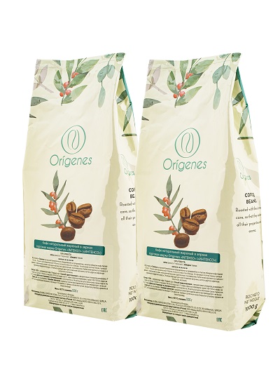 картинка Кофе в зернах ORIGENES «INTENSO» (R-100) 1 кг TO Кр-5/5 по 2 шт. картинка Кофе в зернах ORIGENES «INTENSO» (R-100) 1 кг TO Кр-5/5 по 2 шт.