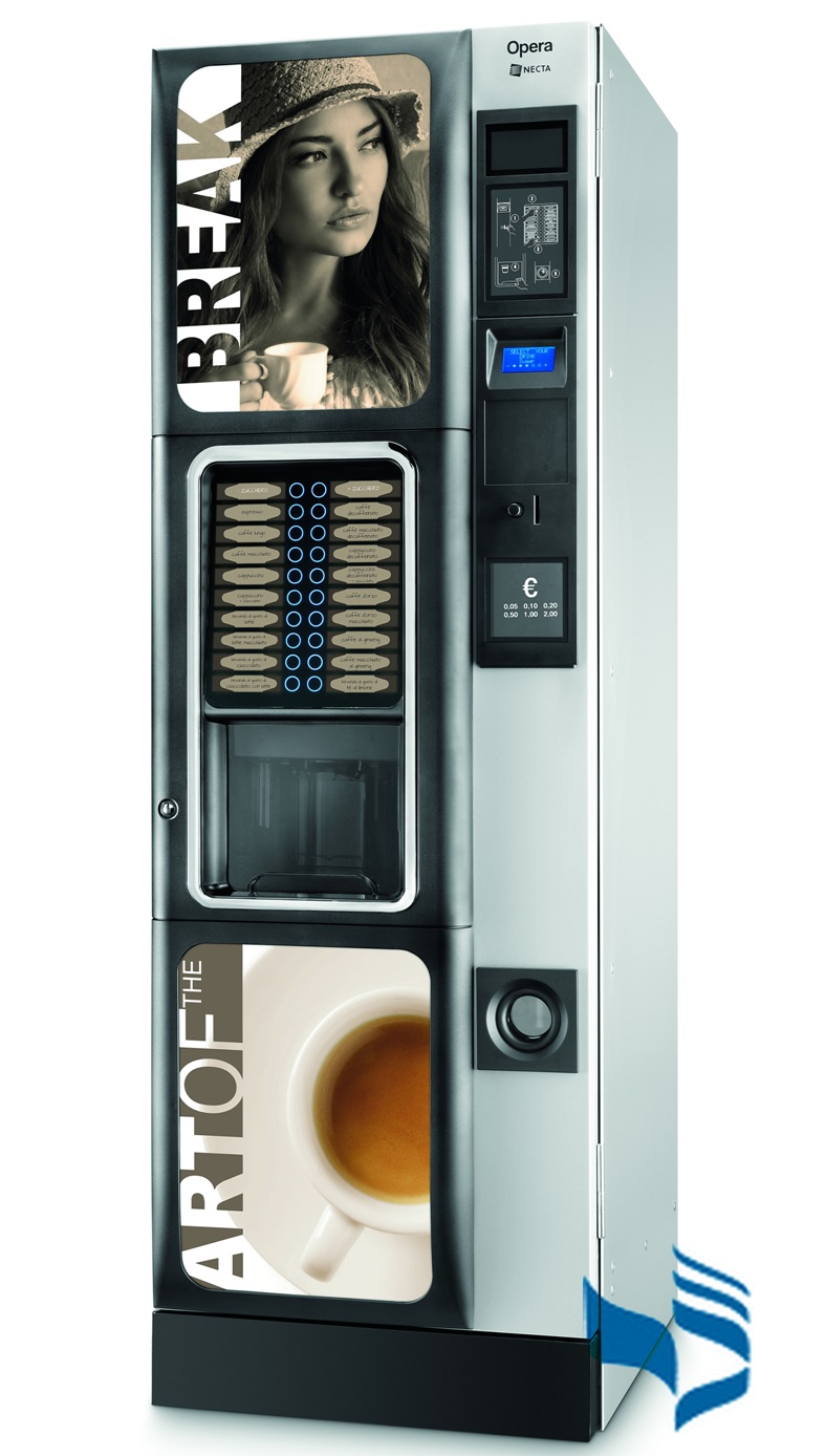 картинка Кофейный автомат Necta OPERA ESPRESSO ES8  60х183 (зерн.кофе+7 растворимых) 