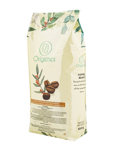 картинка Кофе в зернах ORIGENES «ELEGANTE» (A-100) ТO 1 кг Кр-3/5 картинка Кофе в зернах ORIGENES «ELEGANTE» (A-100) ТO 1 кг Кр-3/5