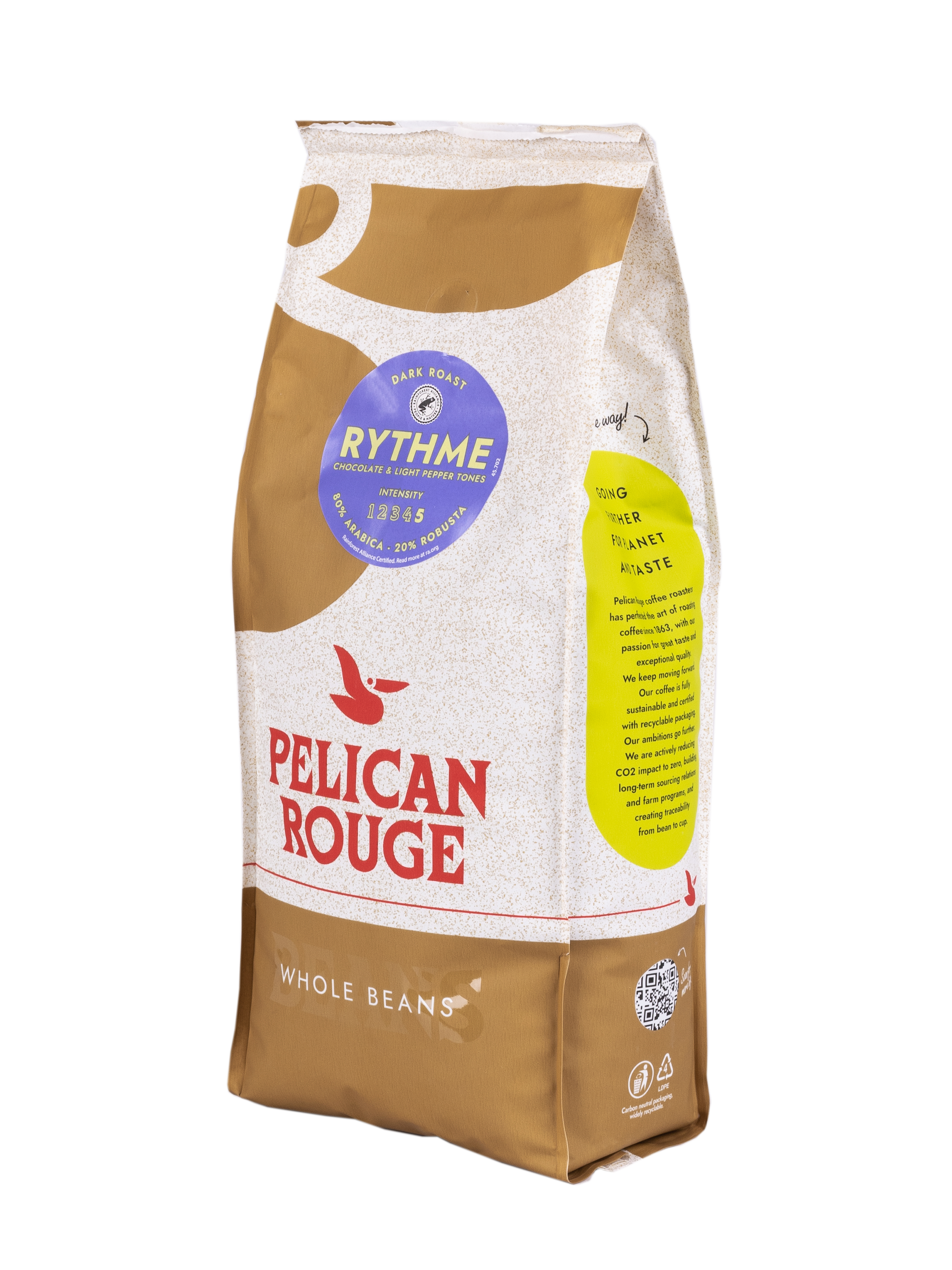 Кофе в зёрнах PELICAN ROUGE "RYTHME" (А-80) 1кг