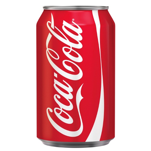 картинка "Кока-Кола"  напиток б/а сильногаз ж/б 0.33 л х 24 шт. 