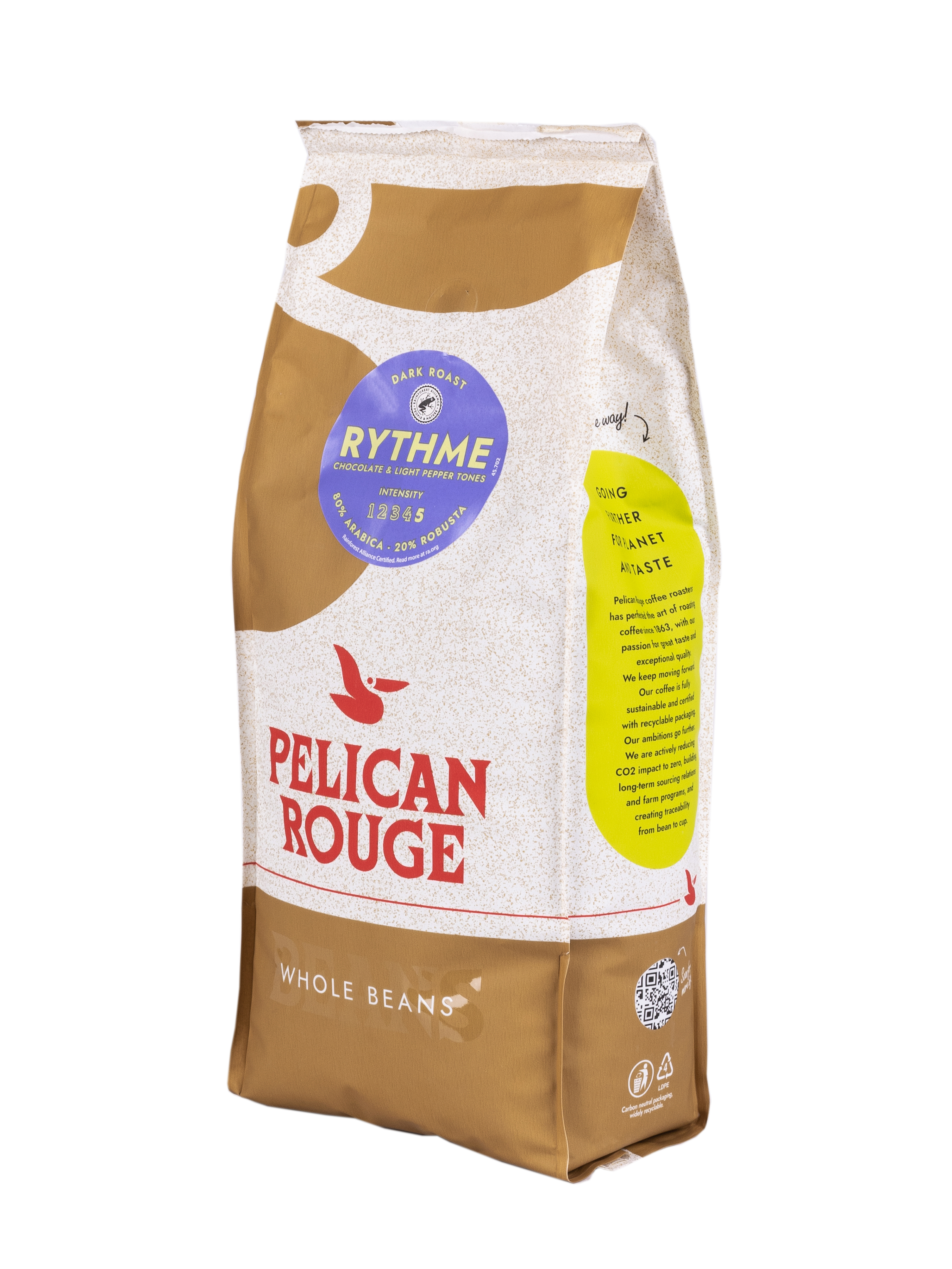 Кофе в зёрнах PELICAN ROUGE "RYTHME" (А-80) набор из 8 шт по 1 кг