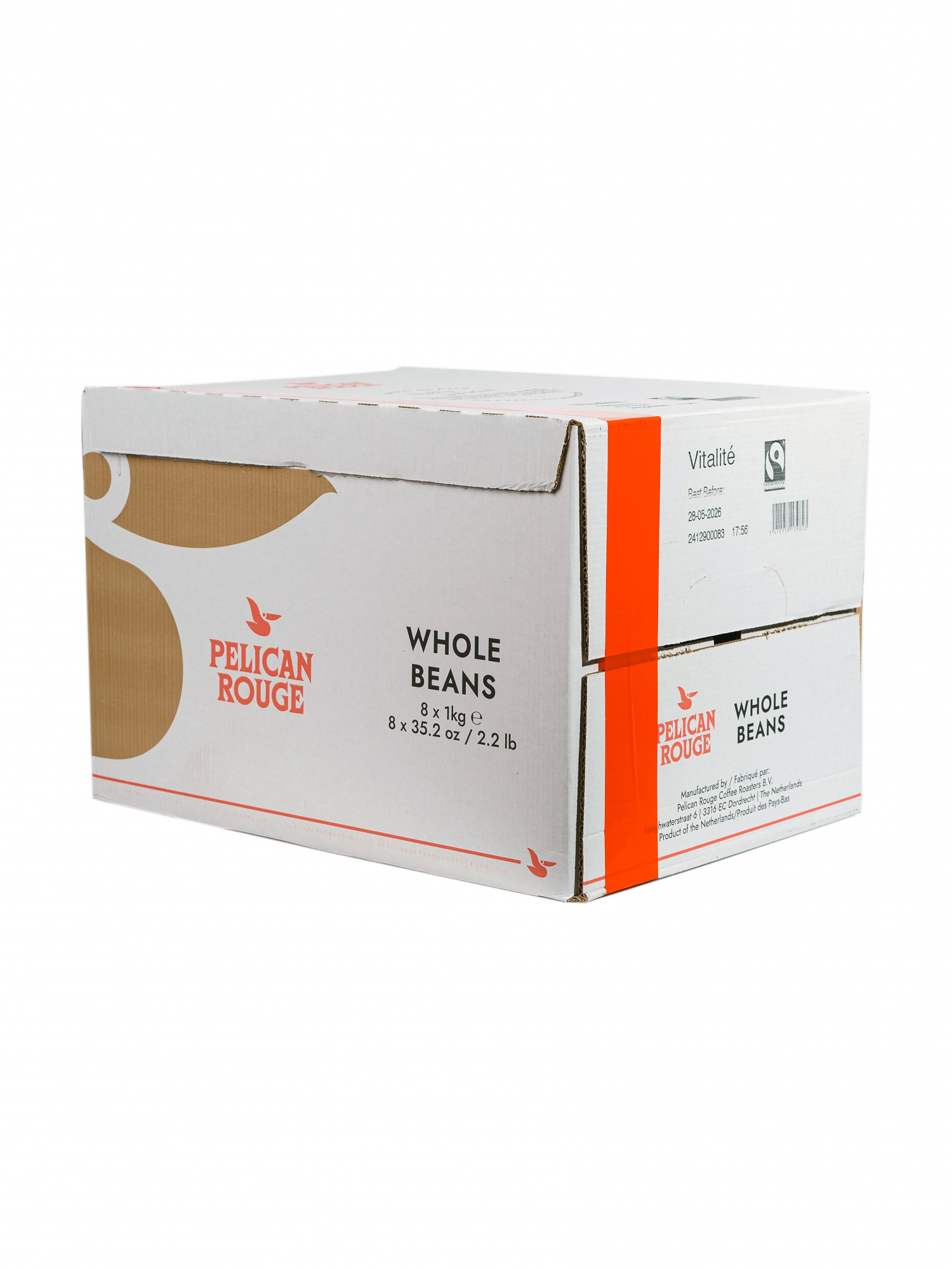 Кофе в зёрнах PELICAN ROUGE "VITALITE" (А-70) набор из 8 шт по 1 кг