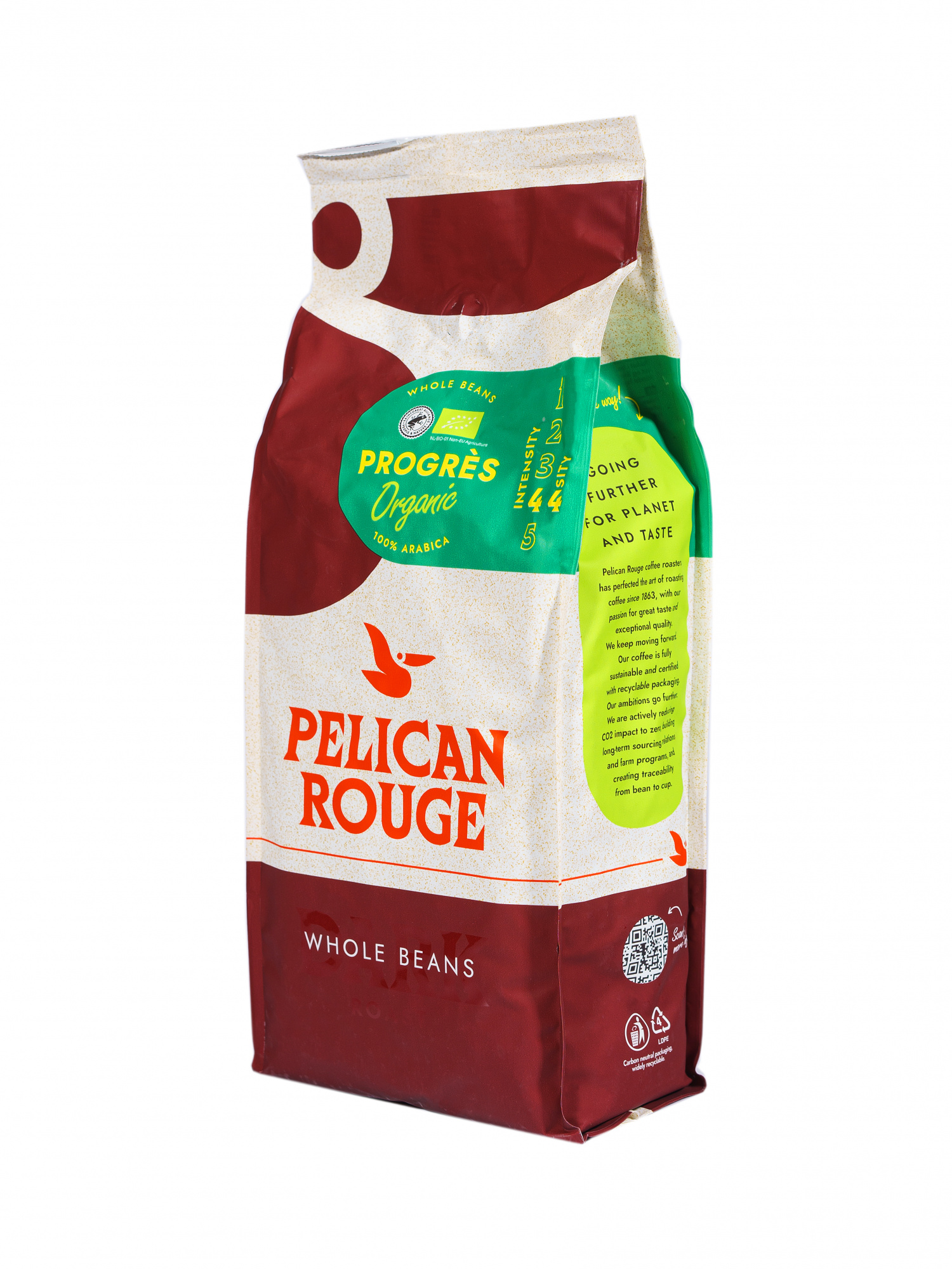 Кофе в зёрнах PELICAN ROUGE "PROGRES" (А-100) 1кг