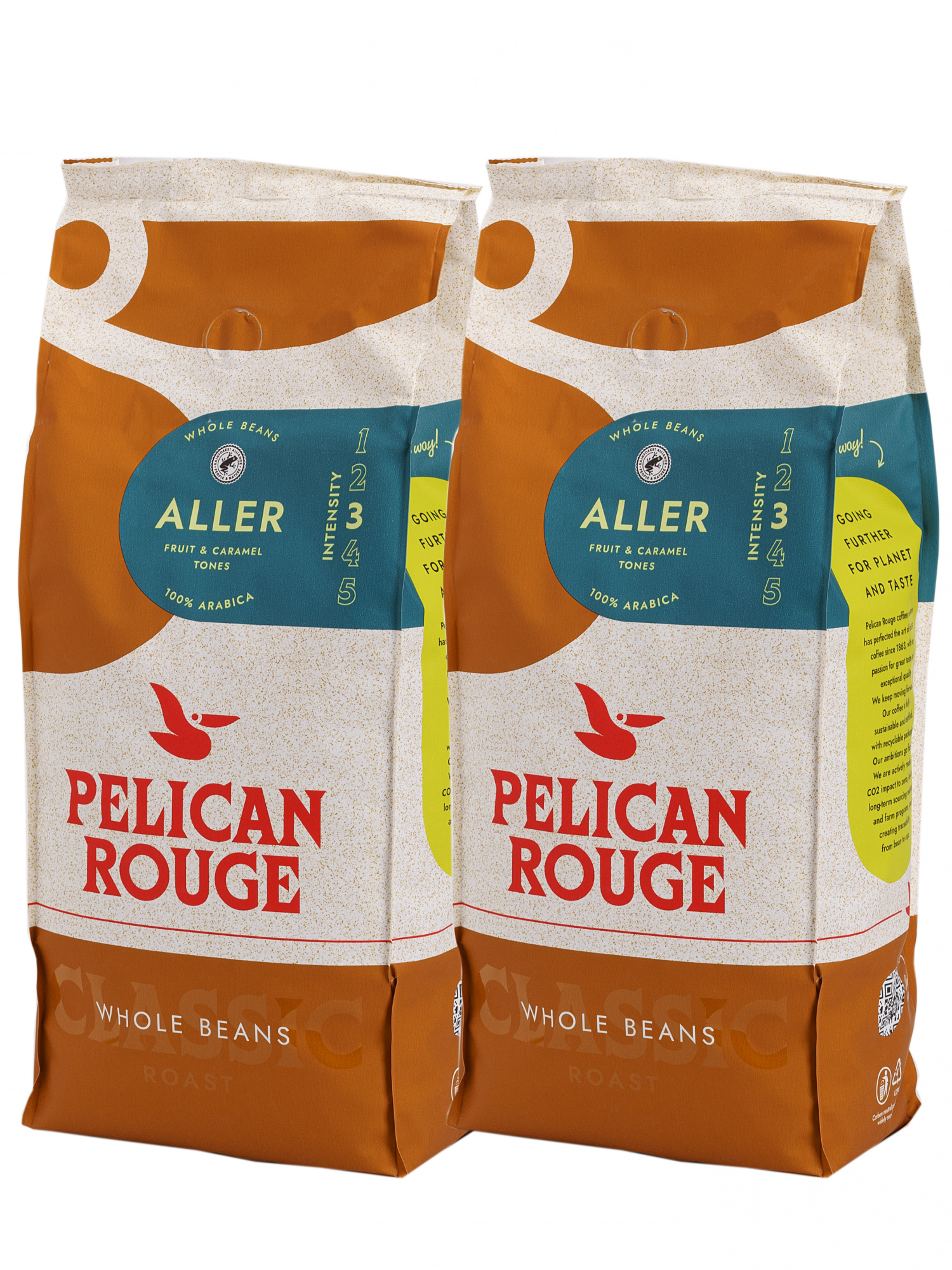 Кофе в зёрнах PELICAN ROUGE "ALLER" (А-100) набор из 2 шт по 1 кг