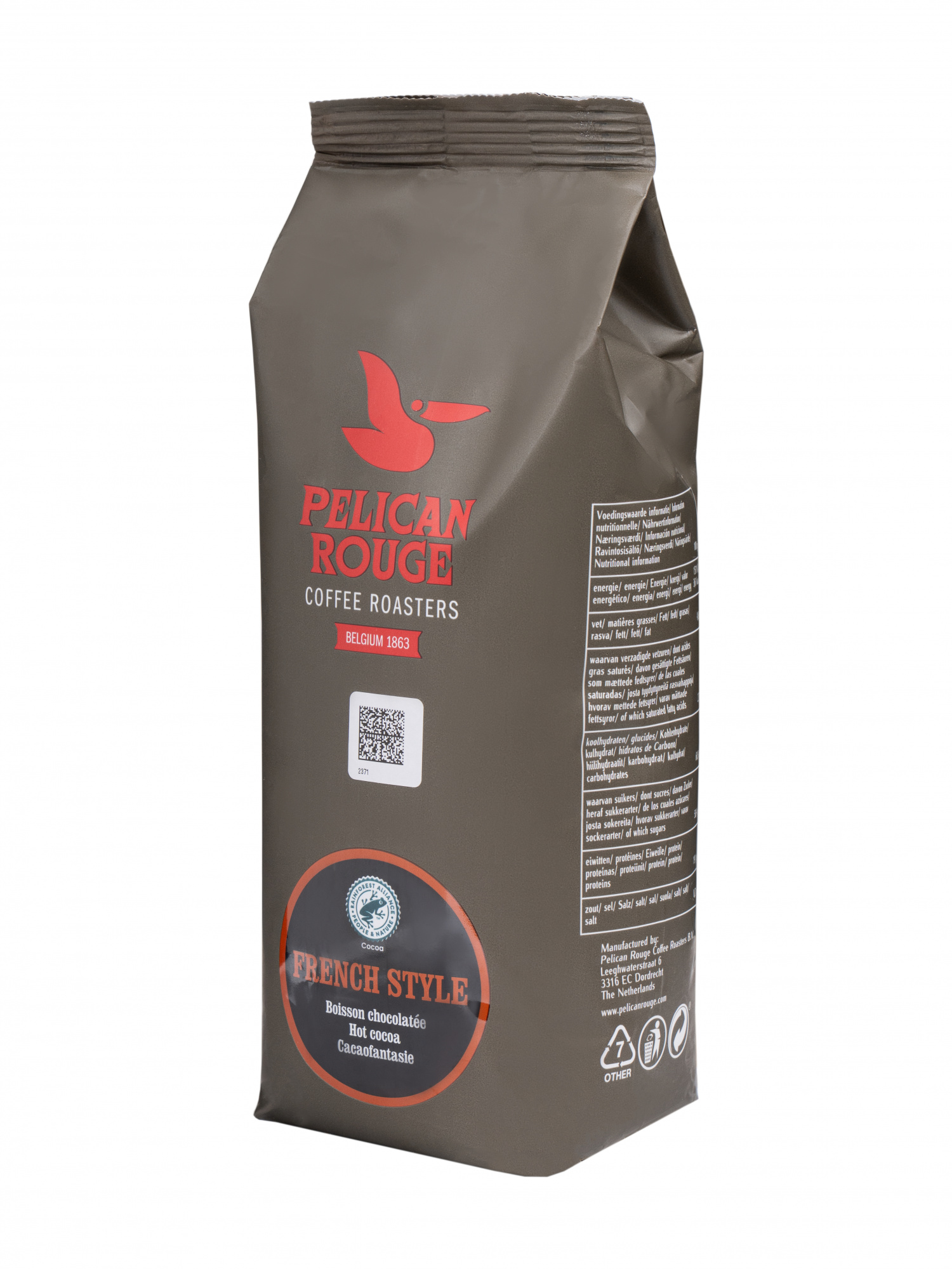 Горячий шоколад PELICAN ROUGE "FRENCH STYLE" набор из 10 шт по 1 кг