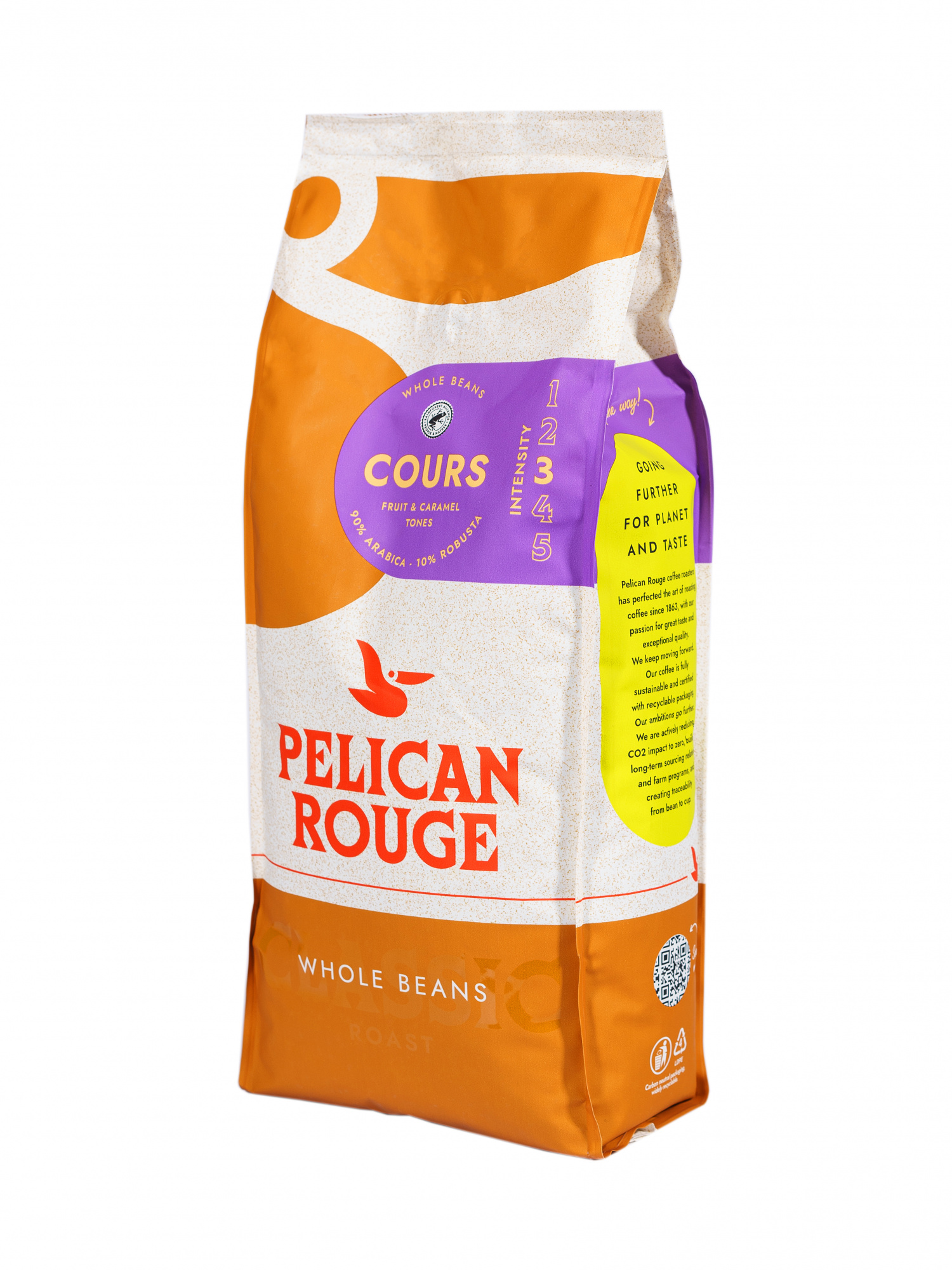 Кофе в зёрнах PELICAN ROUGE "COURS" (А-90) набор из 2 шт по 1 кг